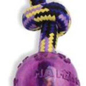 Mammoth Pet Products Braidys Tug with TPR Ball Dog Toy Assorted 20 in Large