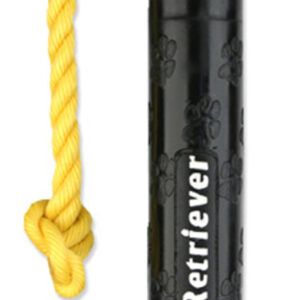 Mammoth Pet Products TireBiter Retriever w/Poly Rope Dog Toy Rope with Tire Multi-Color 11 in