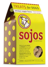 Sojo Dog Treat Chicken Veggie 10Oz