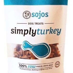 Sojos Dog Simply Turkey Treat 4 Oz.