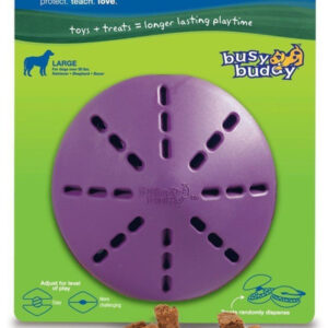 Busy Buddy Twist n Treat Toy Purple Large