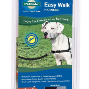 PetSafe Easy Walk Dog Harness Black, Silver Small/Medium