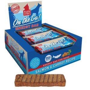 Plato Energy Bar Salmon & Carrot Recipe (Case of 12)