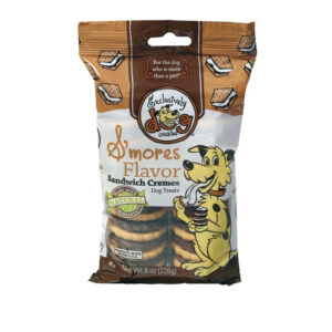 Exclusively Pet S'mores Flavor Sandwich Cremes Dog Treats 8 oz