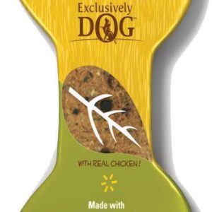Exclusively Pet Crunchy Bones Savory Chicken Bone 3Oz