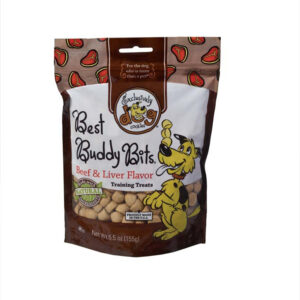 Exclusively Pet Best Buddy Bits Beef and Liver Flavor Dog Treats 5.5 oz