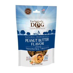 Exclusively Pet Training Treats Peanut Butter Flavor 7 oz