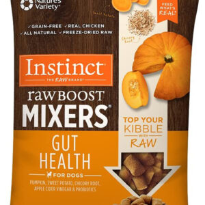 Natures Variety Raw Boost Mix Dog Gut Health Trial 0.75oz./4Bx Instinct Freeze Dried