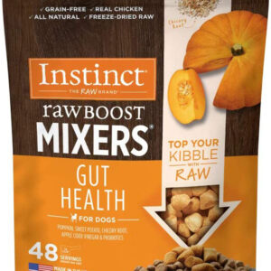 Natures Variety Dog Instinct Raw Boost Mixer Freeze Dried Gut Health 12.5oz.