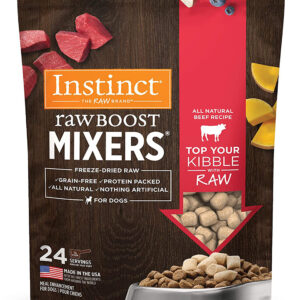 Natures Variety Instinct Freeze Dried Raw Boost Mix Dog Beef 6oz.