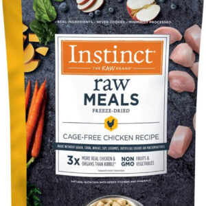 Natures Variety Dog Instinct Raw Meal Freezedried Chicken Cagefree 9.5oz.
