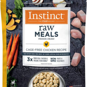 Natures Variety Dog Instinct Raw Meal Freezedried Chicken Cagefree 25oz.