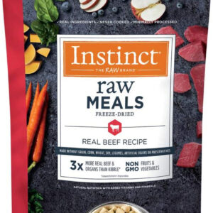 Natures Variety Dog Instinct Raw Meal Freezedried Real Beef 9.5oz.