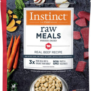 Natures Variety Dog Instinct Raw Meal Freezedried Real Beef 25oz.