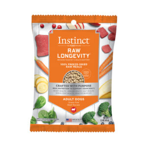 Natures Variety Raw Longevity D Freeze Dried Meals   1.5oz. Beef Adult