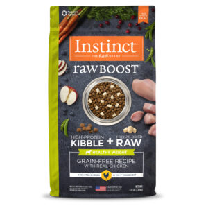 Natures Variety Instinct  Raw Boost Healthy Weight Chicken 4Lb Grainfree