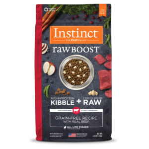 Natures Variety Instinct  Raw Boost Beef 4Lb Grainfree