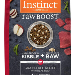 Natures Variety Instinct  Raw Boost Beef 10Lb   Grainfree