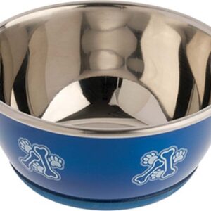 Ourpets Durapet Fashion Bowl Blue-Small-Assorted Pattern