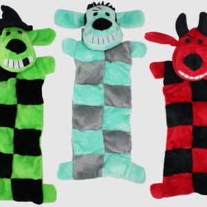 Multipet Loofa Halloween Squeaker Mat Assortment 12 inch