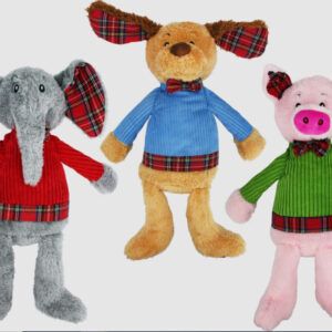 Multipet Corduroy Christmas Cuddlers 15 inch
