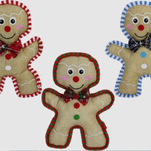 Multipet Burlap Gingerbread Man 10.5 inch
