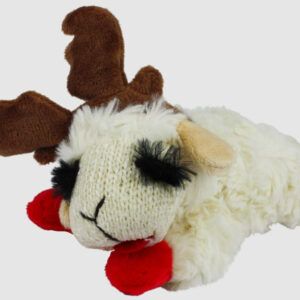 Multipet Lamb Chop? with Antlers 6 inch