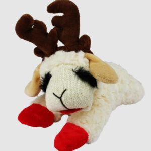 Multipet Lamb Chop? with Antlers 10.5 inch