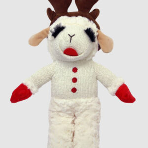Multipet Standing Lamb Chop with Antlers 13 inch