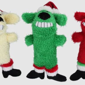 Multipet Loofa Santa(Assorted) 6 inch