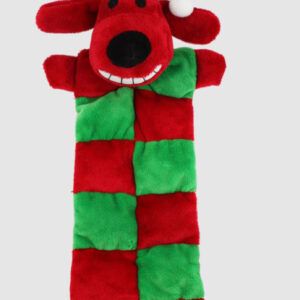 Multipet Loofa Santa w/13 Squeakers Mat 12 inch