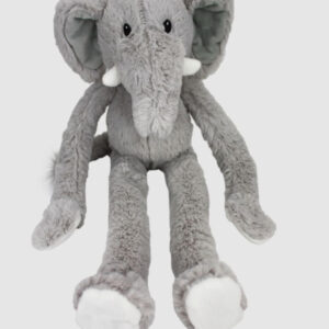 Multipet Swingin Coastal Safari Dog Toy Elephant Assorted 19 In