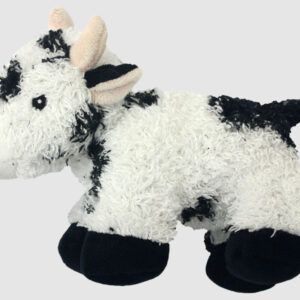 Multipet Look Whos Talking Dog Toy Cow Assorted 7 in