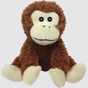 Multipet Look Whos Talking Dog Toy Monkey Assorted 7 in