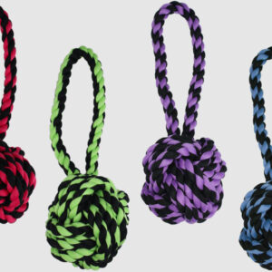 Multipet Nuts for Knots™ w/ Tug (Assorted) 3.5 inch