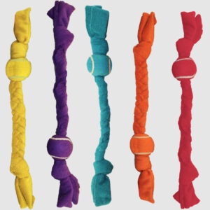 Multipet Nuts for Knots™ Throw in the Braided Towel (Assorted) 19 inch