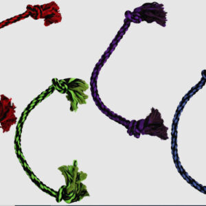 Multipet Nuts for Knots™ 2Knot JUMBO Rope(Assorted) 48 inch