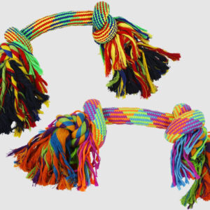 Multipet Nuts for Knots™ Quattro Knot Rope Bone (Assorted) 16 inch