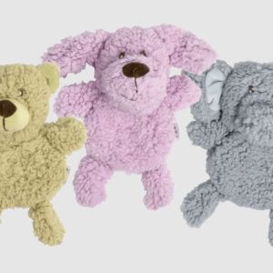 Multipet Aromadog Fleece Dog Toy Assorted 6 in