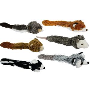 Multipet Bouncy Burrow Buddies Dog Toy Assortment Assorted Assorted 20 in