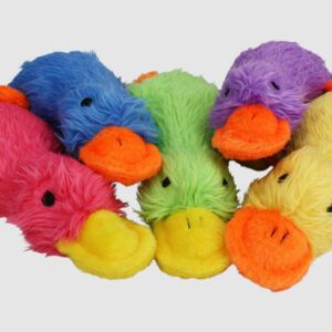 Multipet Duckworth Dog Toy Mini Assorted 4 in Small