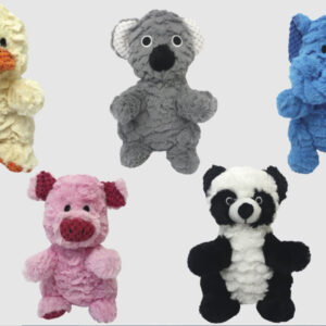Multipet Wrinkleez Plush Dog Toy Assorted 9 in