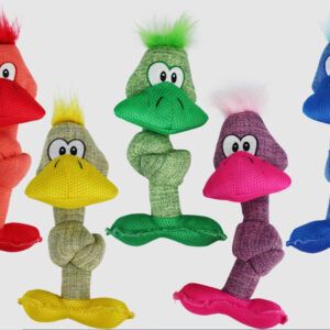 Multipet Knotted Ducks(Assorted) 11 inch