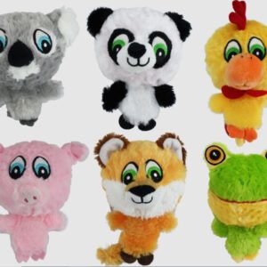 Multipet Knobby Noggins Assorted 4 in