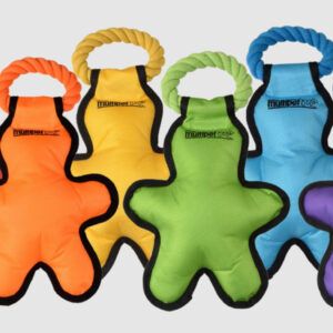 Multipet CrossRopes Tug o Man w/ Rope(Assorted) 14 inch