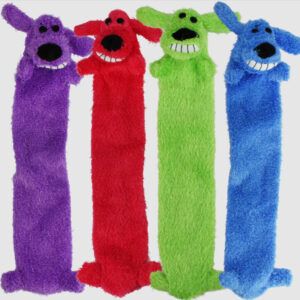 Multipet Loofa Light-Weight Dog Toy Assorted 12 in