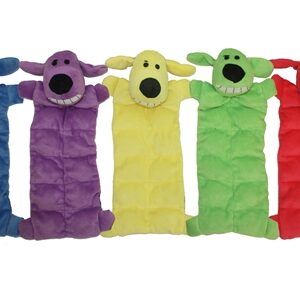 Multipet Loofa Squeaker Mat (Assorted Colors) 22Inch