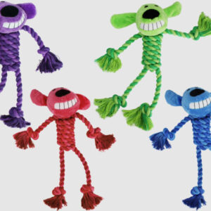 Multipet Rope Body Loofa (Assorted) 11 inch