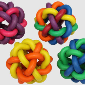 Multipet Nobbly Wobbly Dog Toy Assorted 4 in