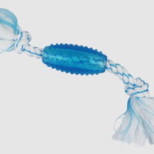 Multipet Canine Clean™ Peppermint Rope w/ TPR Tube 6 inch